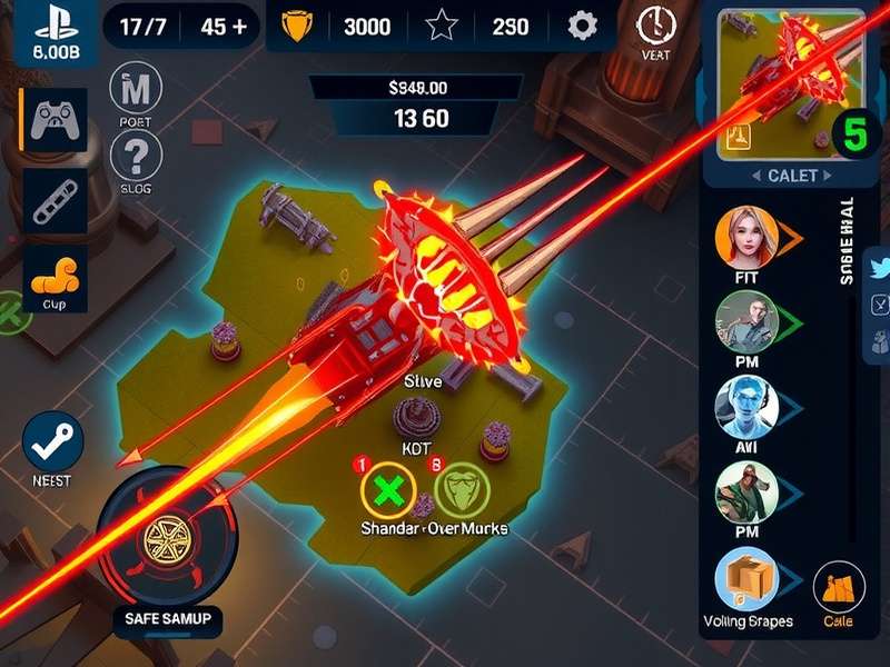 Dominator Scorch Champion map and interface